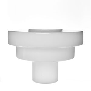 Hand Blown Opal Shiny Glass Pendant Lamp Shade