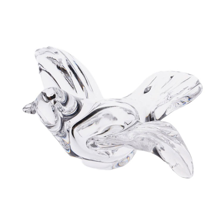 Hand-Blown Art Glass Bird Glass Lamp shade - Image 4