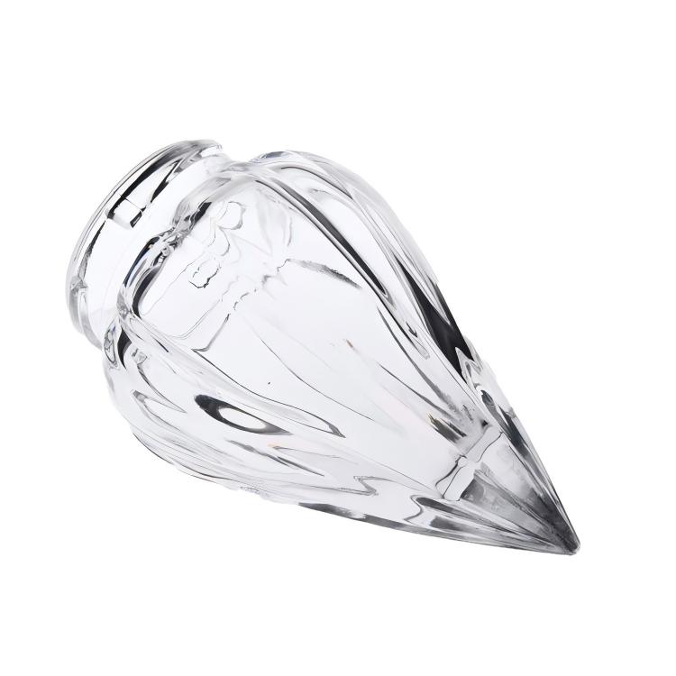 Pressed Clear Torch Glass Lamp Shade OEM Wholesale Machine Pressed Thick Lamp Cover for Lighting Lamp Parts - Image 5