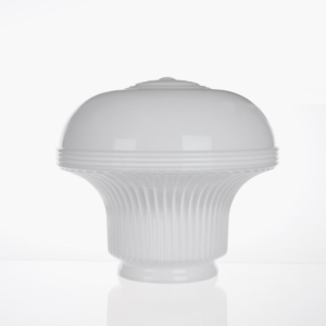Customize Retro Classic Glass Vintage Style Lampshade Opal white Glass Mushroom Shaped Lamp Cover for Indoor Light Chandelier