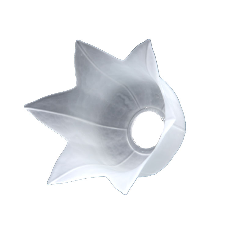 Frosted Glass Flower Petal Lampshade | Tulip-Shaped Decorative Glass Light Cover for Pendant & Ceiling Lights - Image 3