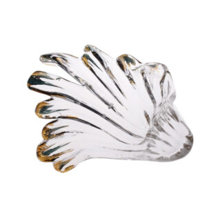 Clear Glass Leaf Lamp Shade