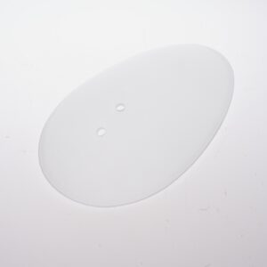 Replacement Opal White Curved Glass Bent Lamp Shade for Wall Light Ceiling Lamp Pendant Light Fixture