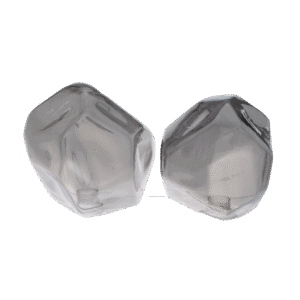 Irregular Stone-Shaped Smokey Glass Lampshade – Professional Borosilicate 3.3 Glass Manufacturer