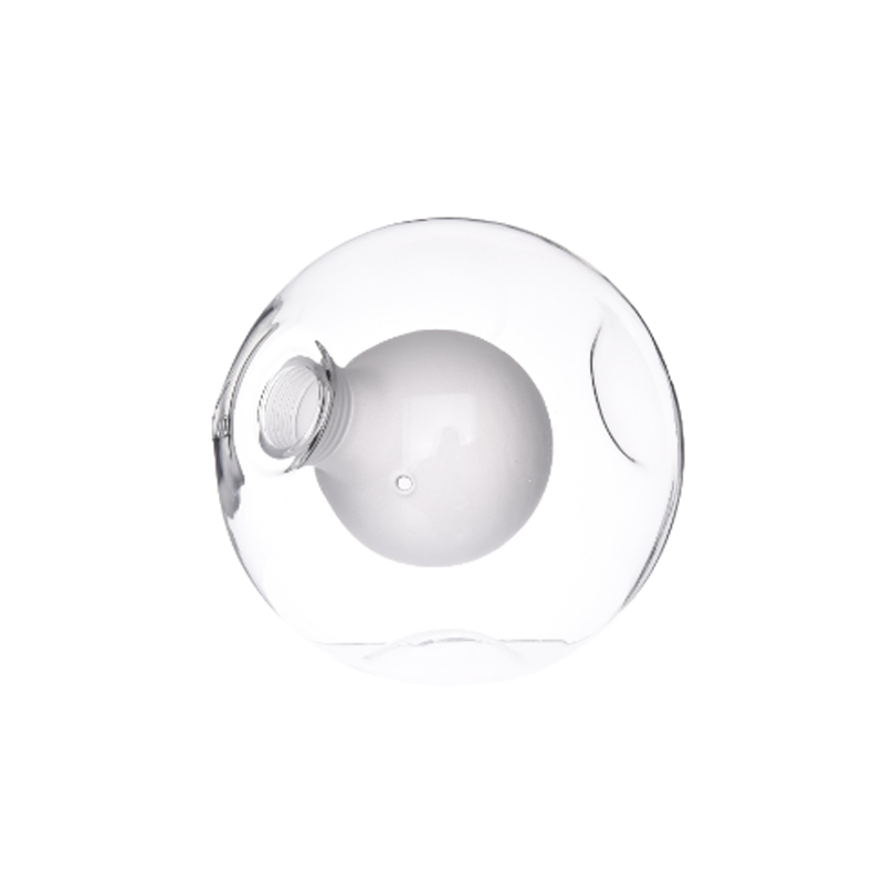 Double-Walled Clear Globe Borosilicate 3.3 Glass Lampshade - Image 2