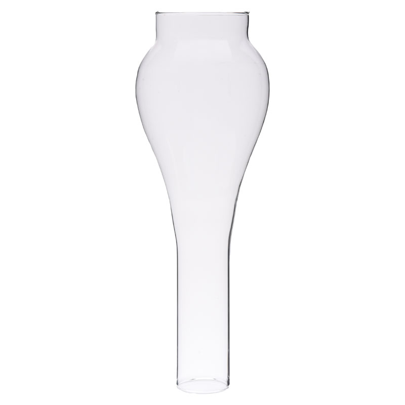 Clear Glass Oil Lamp Chimney – Classic Hurricane Shade for Vintage Kerosene & Antique Oil Lamps - Image 3
