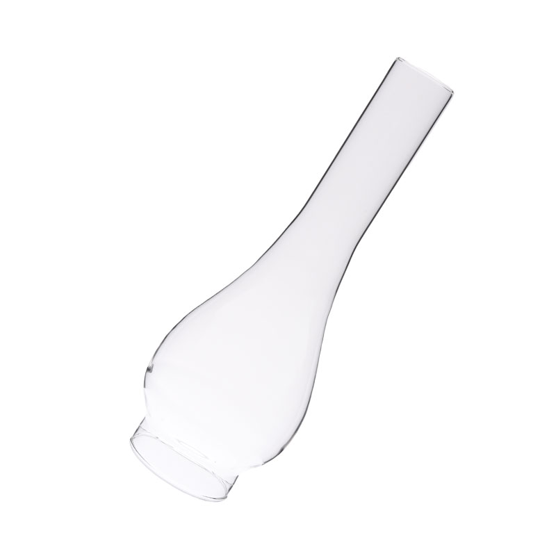 Clear Glass Oil Lamp Chimney – Classic Hurricane Shade for Vintage Kerosene & Antique Oil Lamps - Image 2