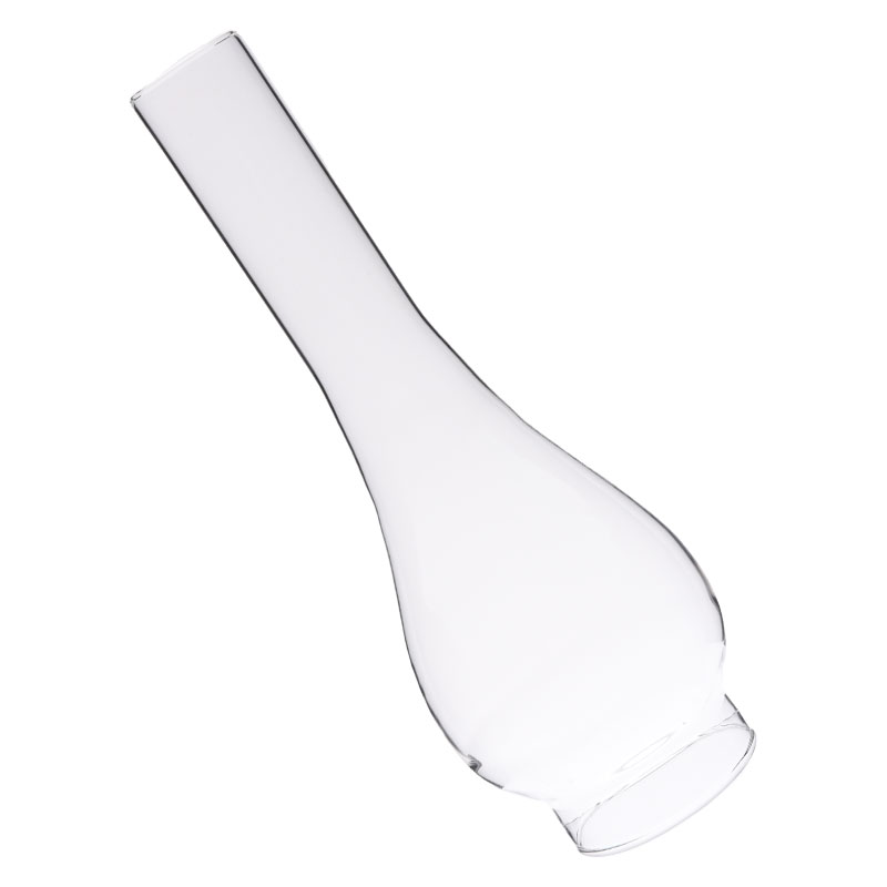 Clear Glass Oil Lamp Chimney – Classic Hurricane Shade for Vintage Kerosene & Antique Oil Lamps - Image 4