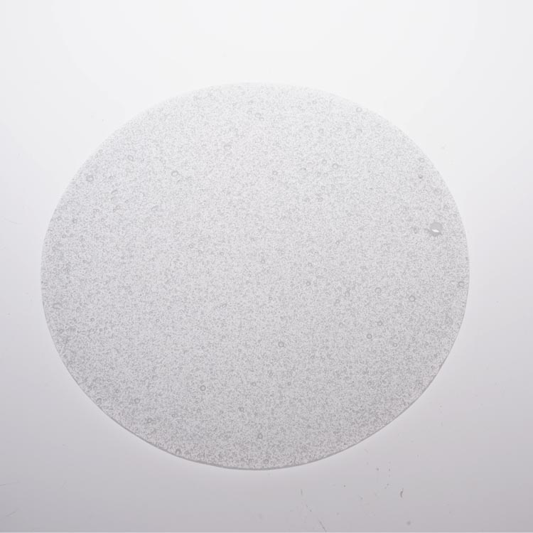 Clear Flat Glass Lamp Shade Circular Disc Diffuser for Ceiling & Wall Fixtures - Image 3