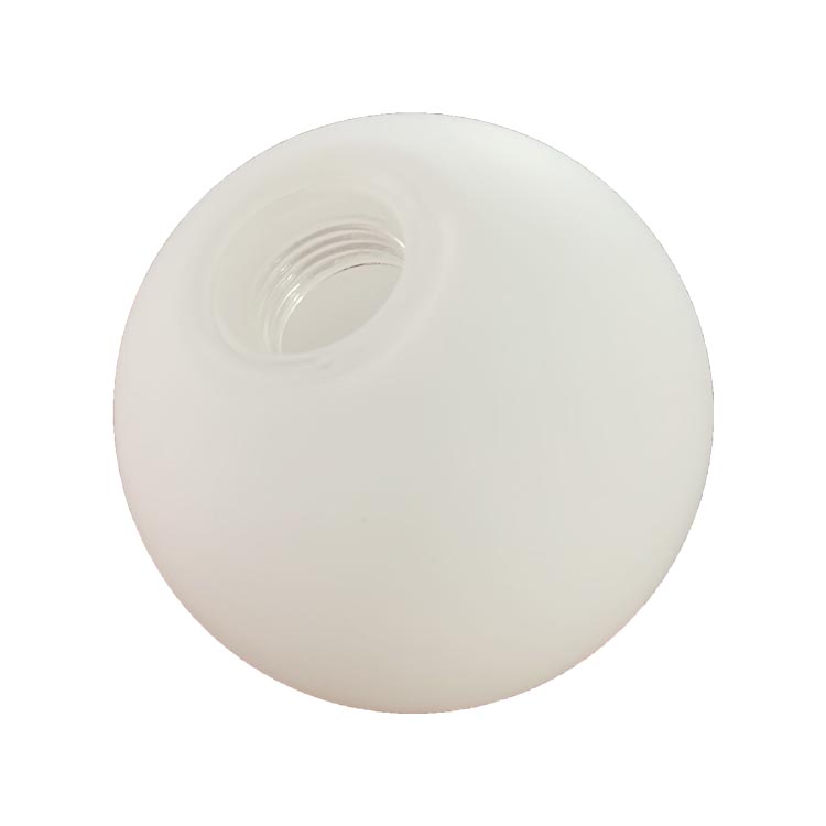 Matte White Glass Globe Shade – Premium Spray-Coated Opal Finish for Pendant & Table Lamp | OEM Glass Shade Factory Direct