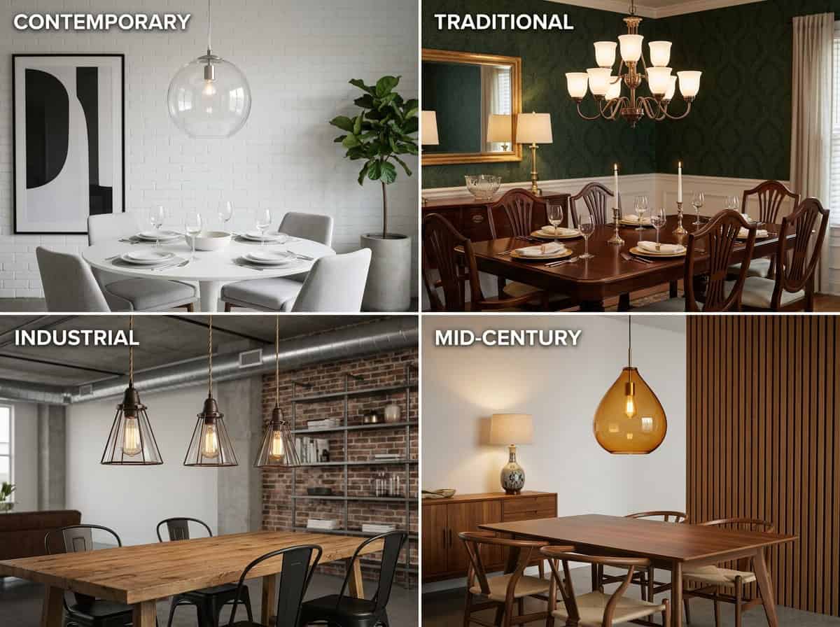 Elegant glass lampshades for contemporary, traditional, industrial, and mid-century interior lightin.