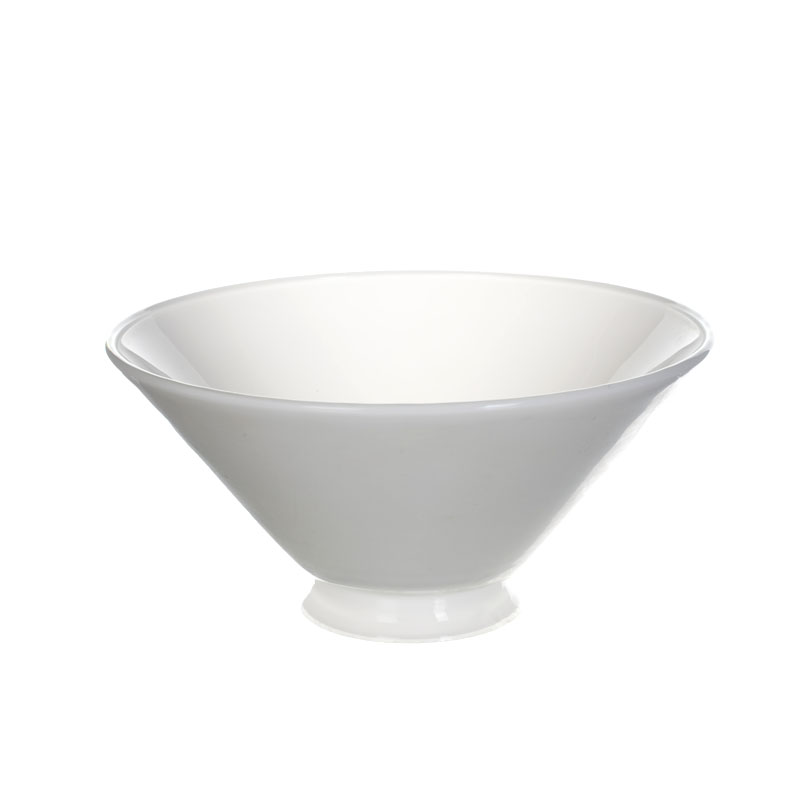 Opal White Conical Glass Lamp Shade Replacement Milk White Glass Shade for Pendant Light Table Lamp - 이미지 2