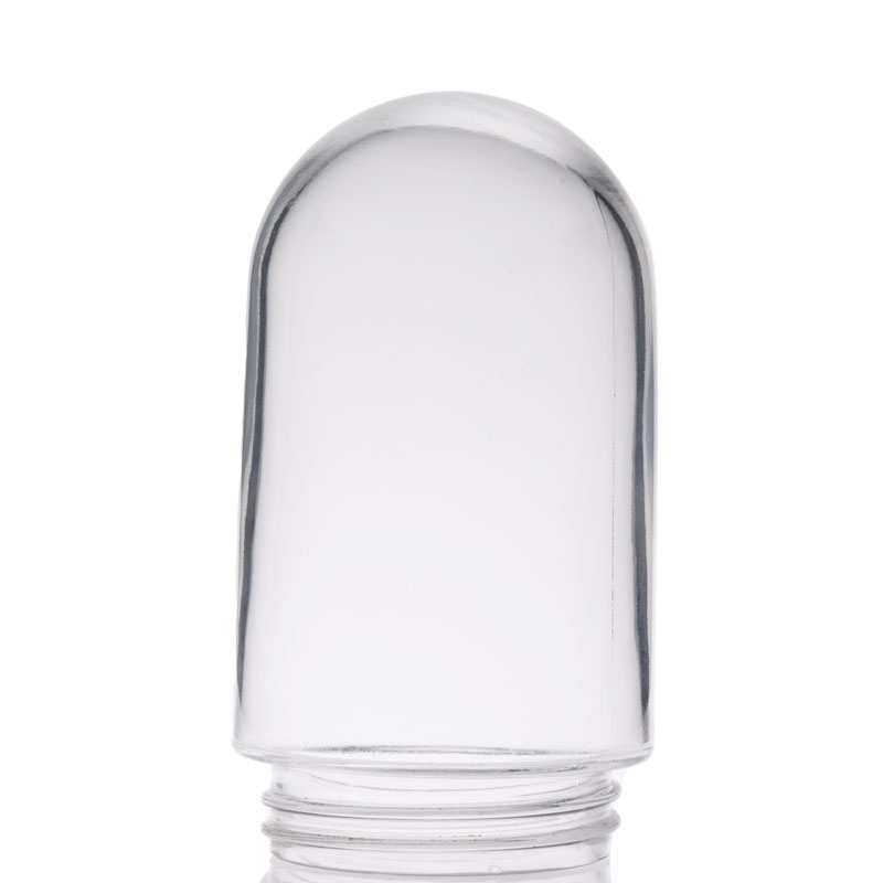 Clear Screw‑Thread Glass Lamp Shade