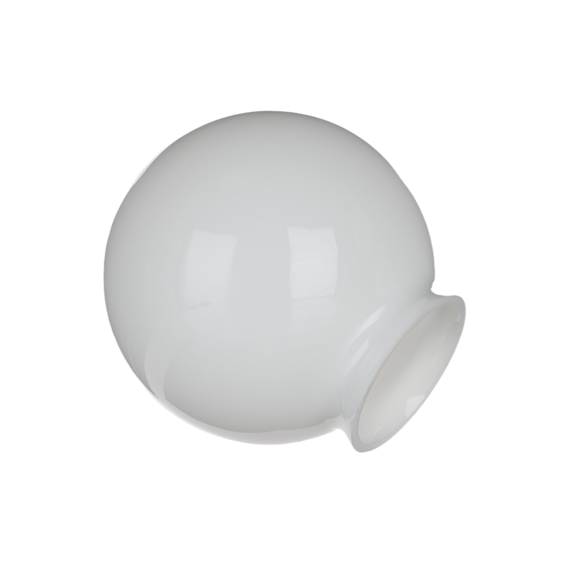Classic Mouth Blown Opal Shiny White Glass Globe Lampshade – Bild 2