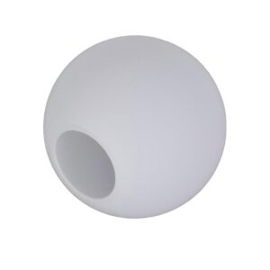 Opal Frosted Sphere Glass Lampshade 컷 아웃 오프닝 볼 교체 유리 갓 펜던트 조명 벽등 샹들리에용