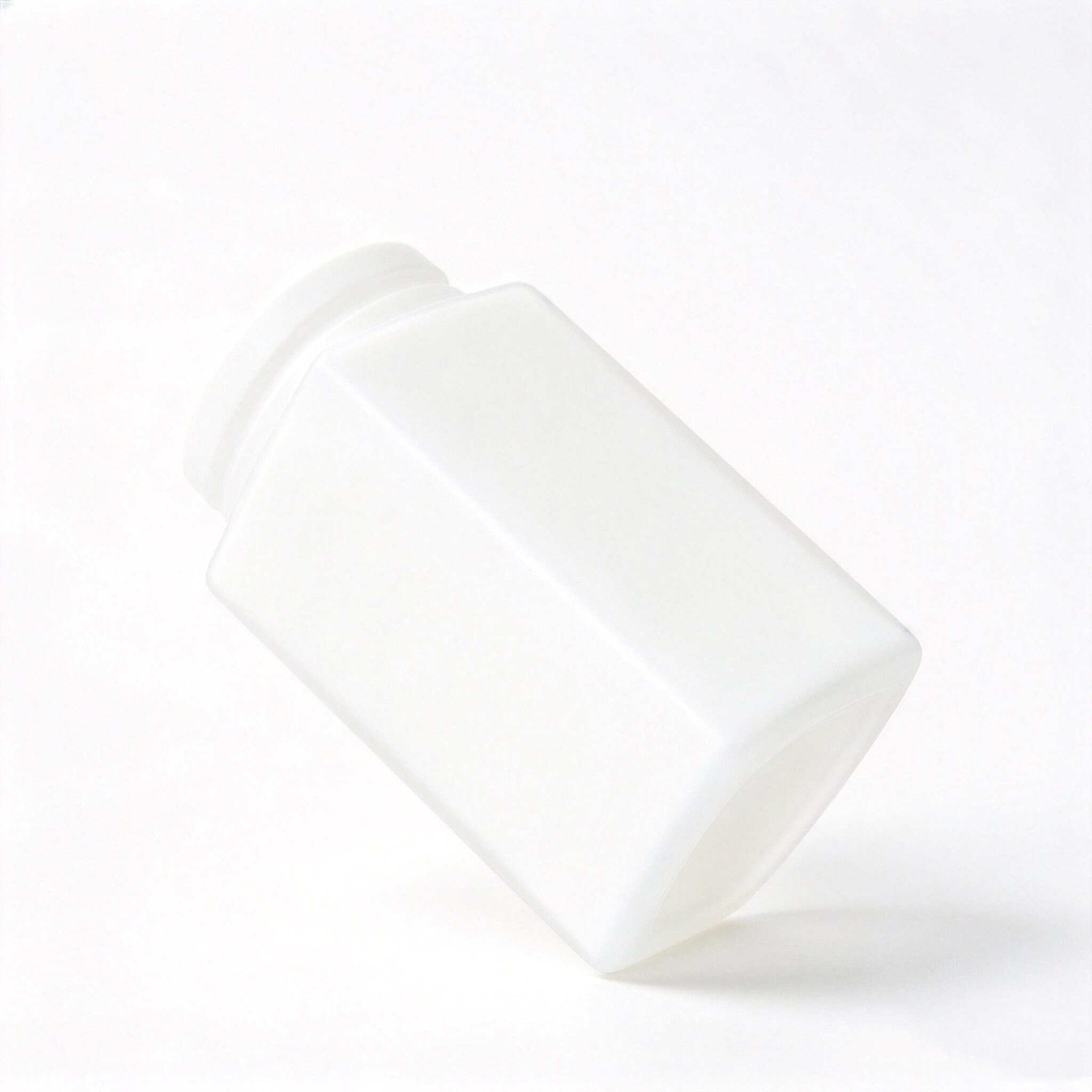Frosted white cylindrical glass lamp shade for pendant and wall lighting.