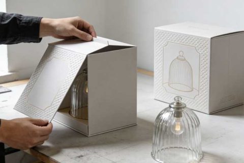 تصميم عبوات مصابيح زجاجية - فريق التصميم والعلامة التجارية